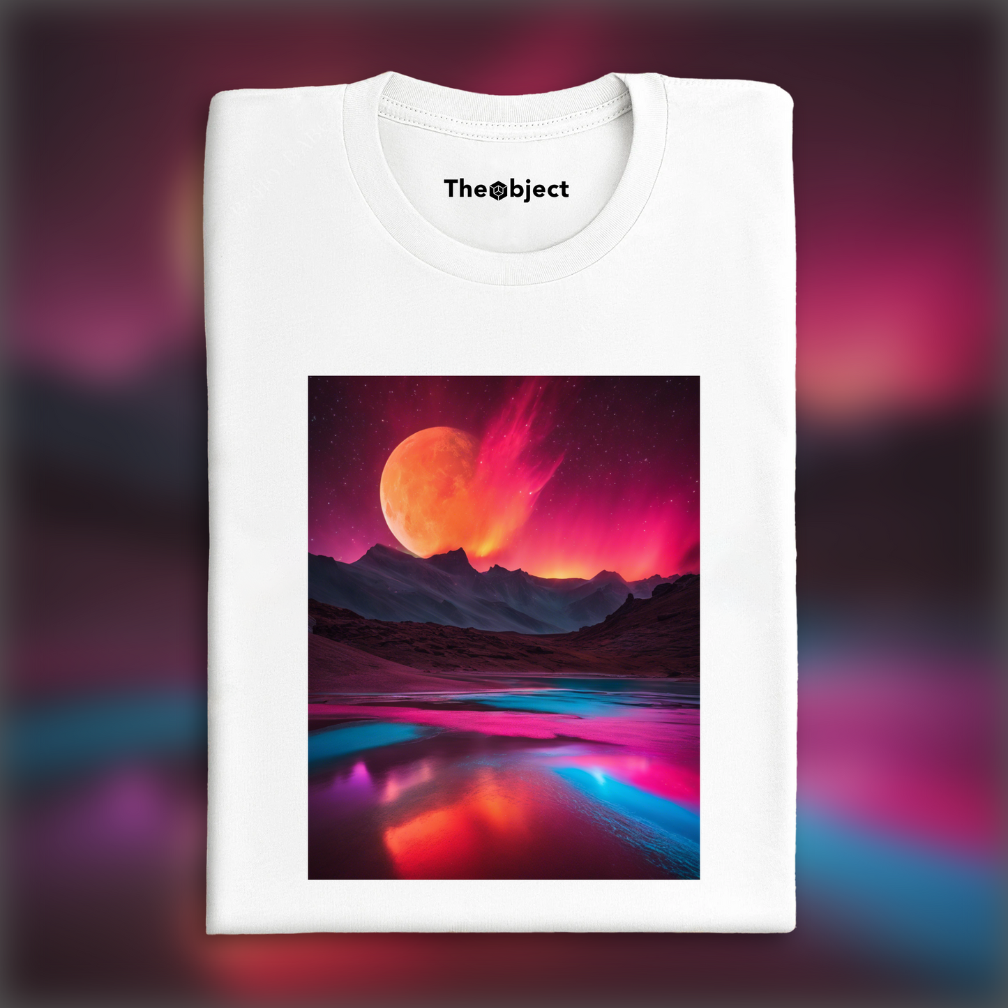 T-Shirt - Photolab luminescent neon, Astronomy - 3958866581