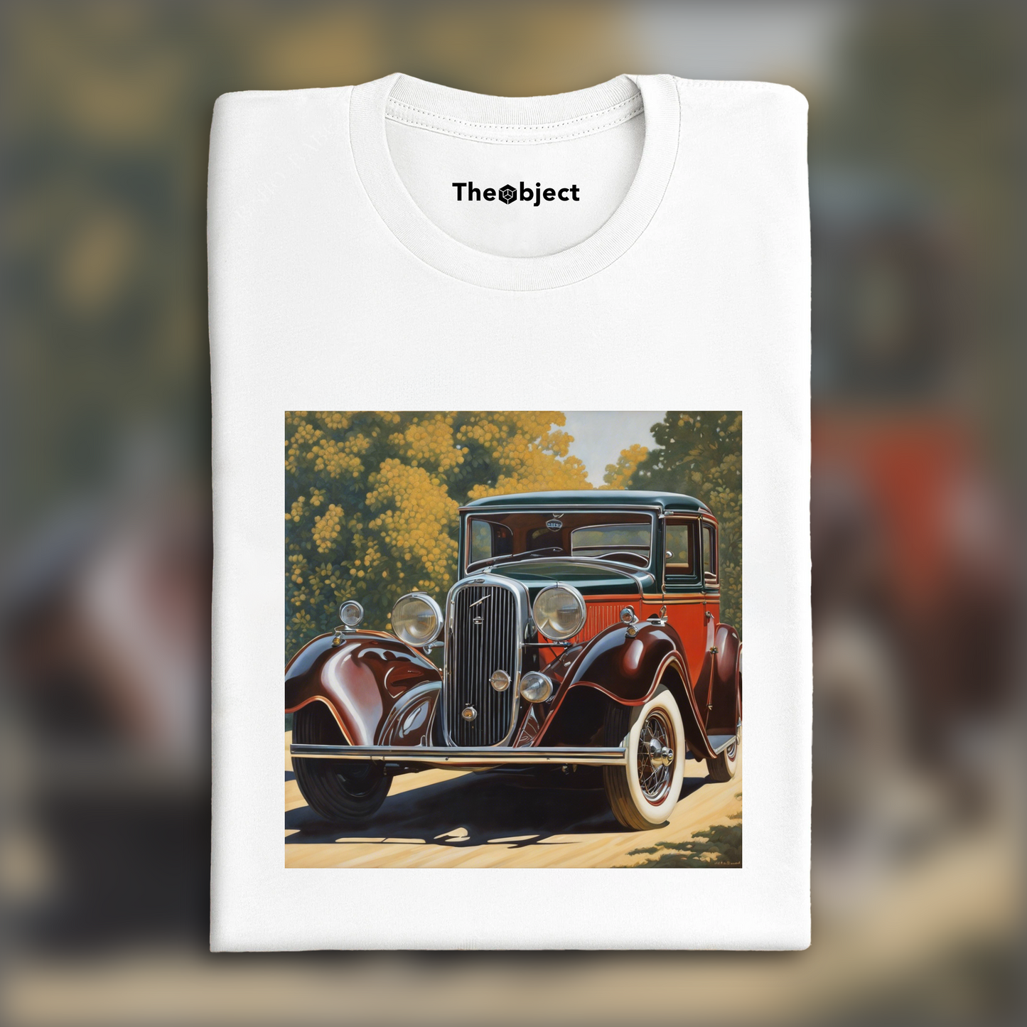 T-Shirt - "The Plastic Club" Art Nouveau américain, capteur de voiture, brouettes - 938952768