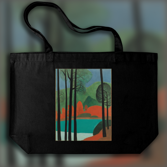 Tote bag - American intimate figurative, abstract trend, Jungle - 684329080