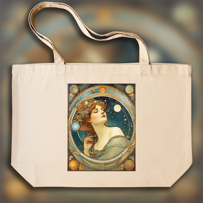 Tote bag - Mucha, Astronomie - 1376514568