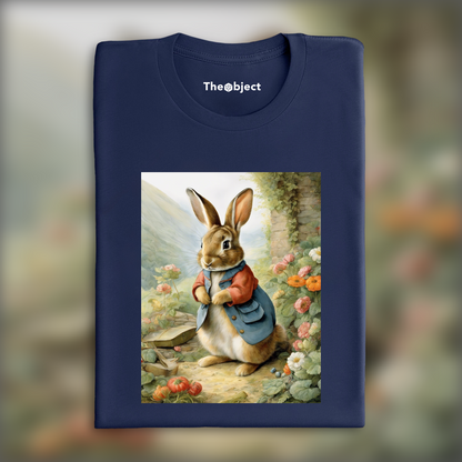 T-Shirt - Charming tales, delicate British watercolors, Rabbit - 2554048842