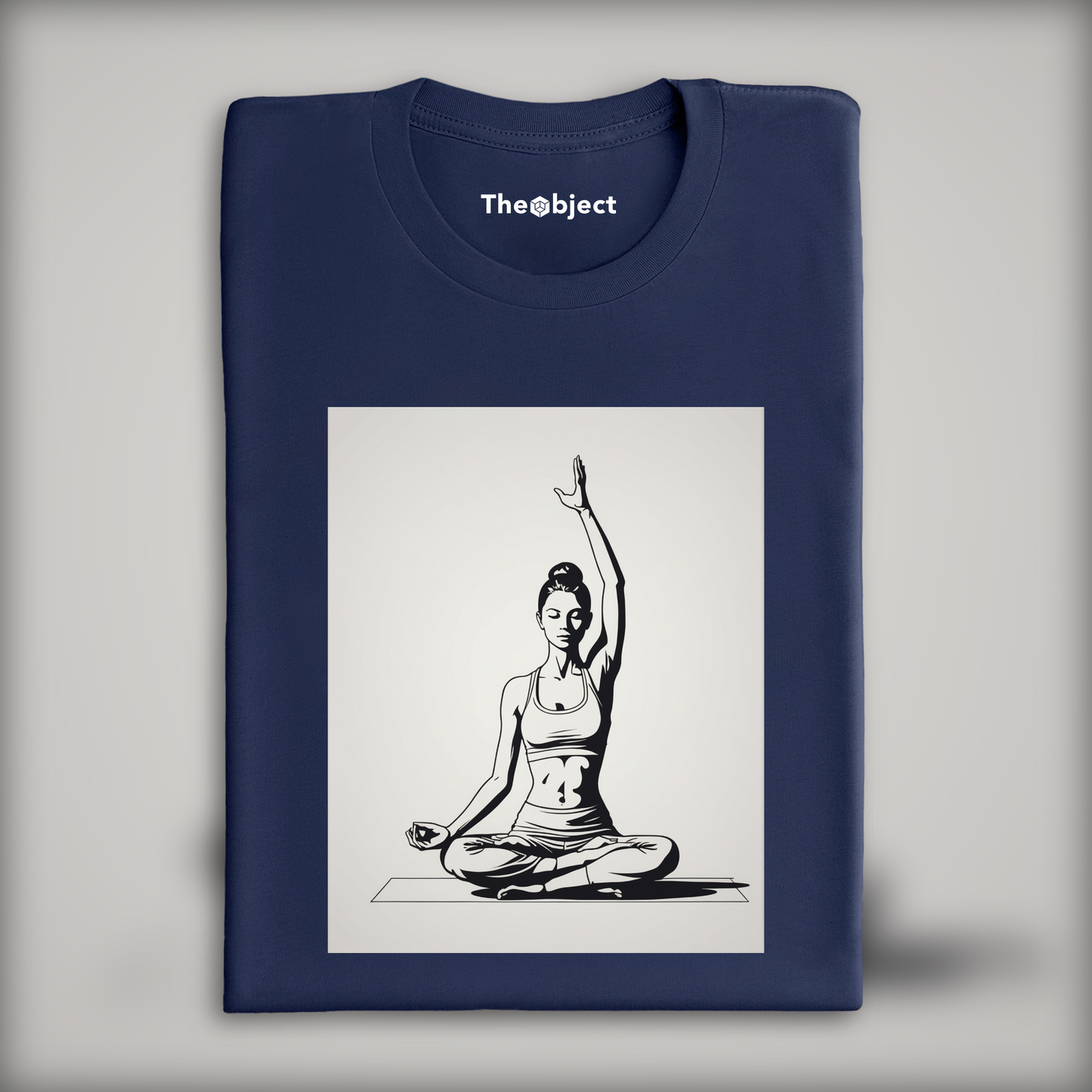 T-Shirt - Minimalist drawing, Yoga - 814004875