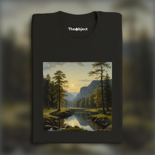 T-Shirt - Paysages romantiques, beauté naturelle et profondeur spirituelle, Paysage - 2093797377