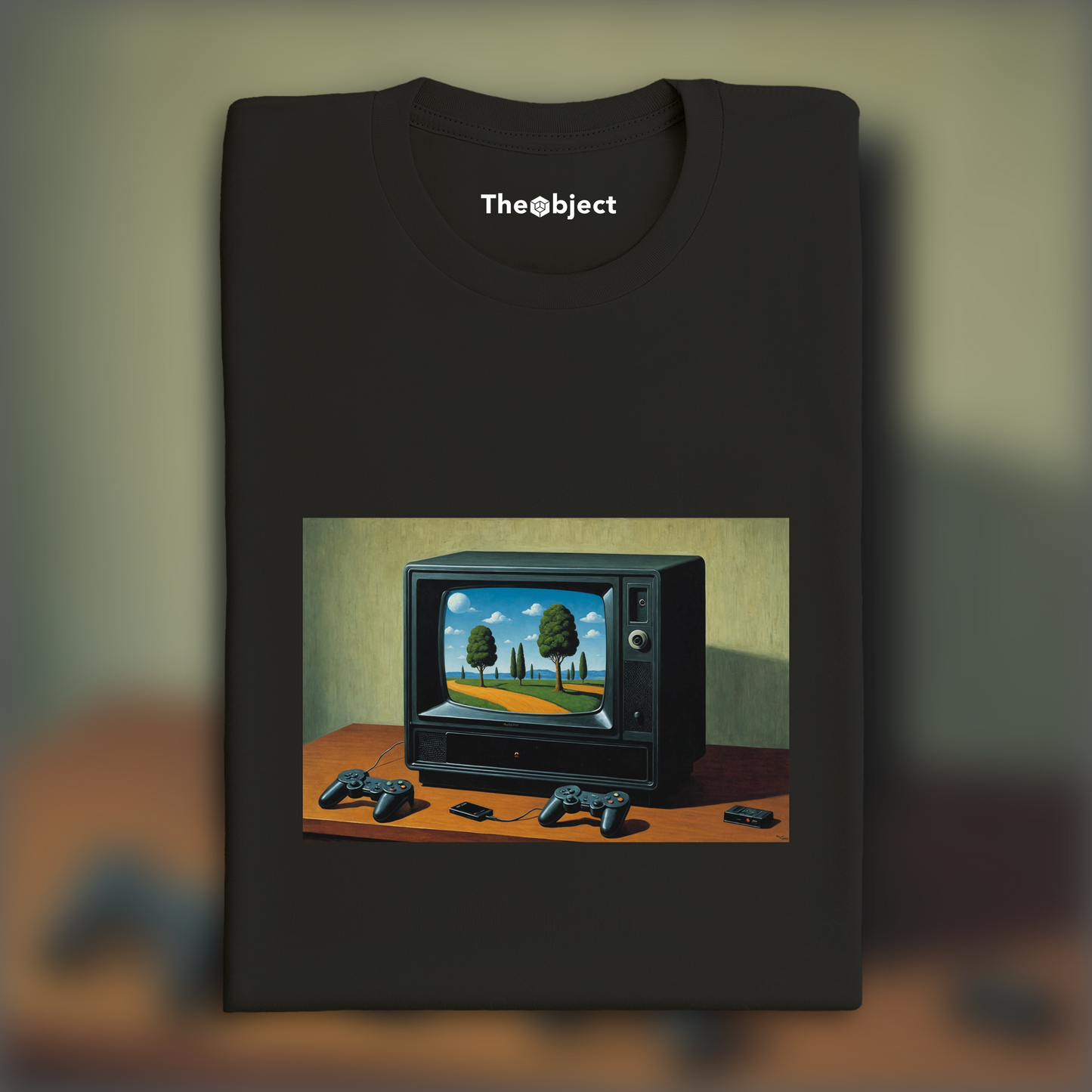 T-Shirt - Surréalisme belge, Console de jeu vidéo - 2416393131