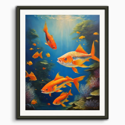 Poster: Magical realism, Fish