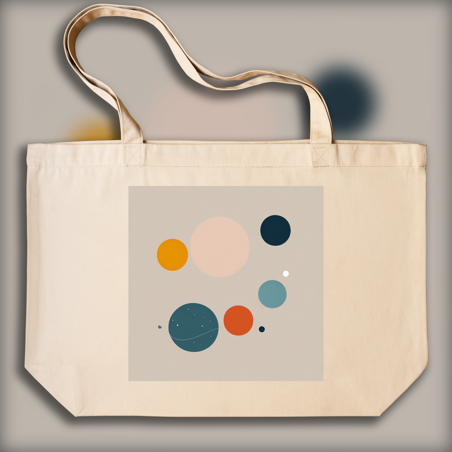 Tote bag - Art abstrait minimaliste, Astronomie - 4008093887