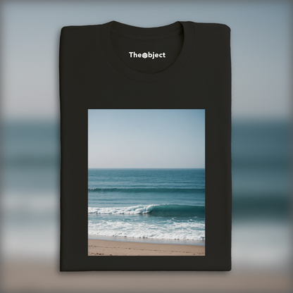 T-Shirt - Minimalist art, Ocean - 3803856559