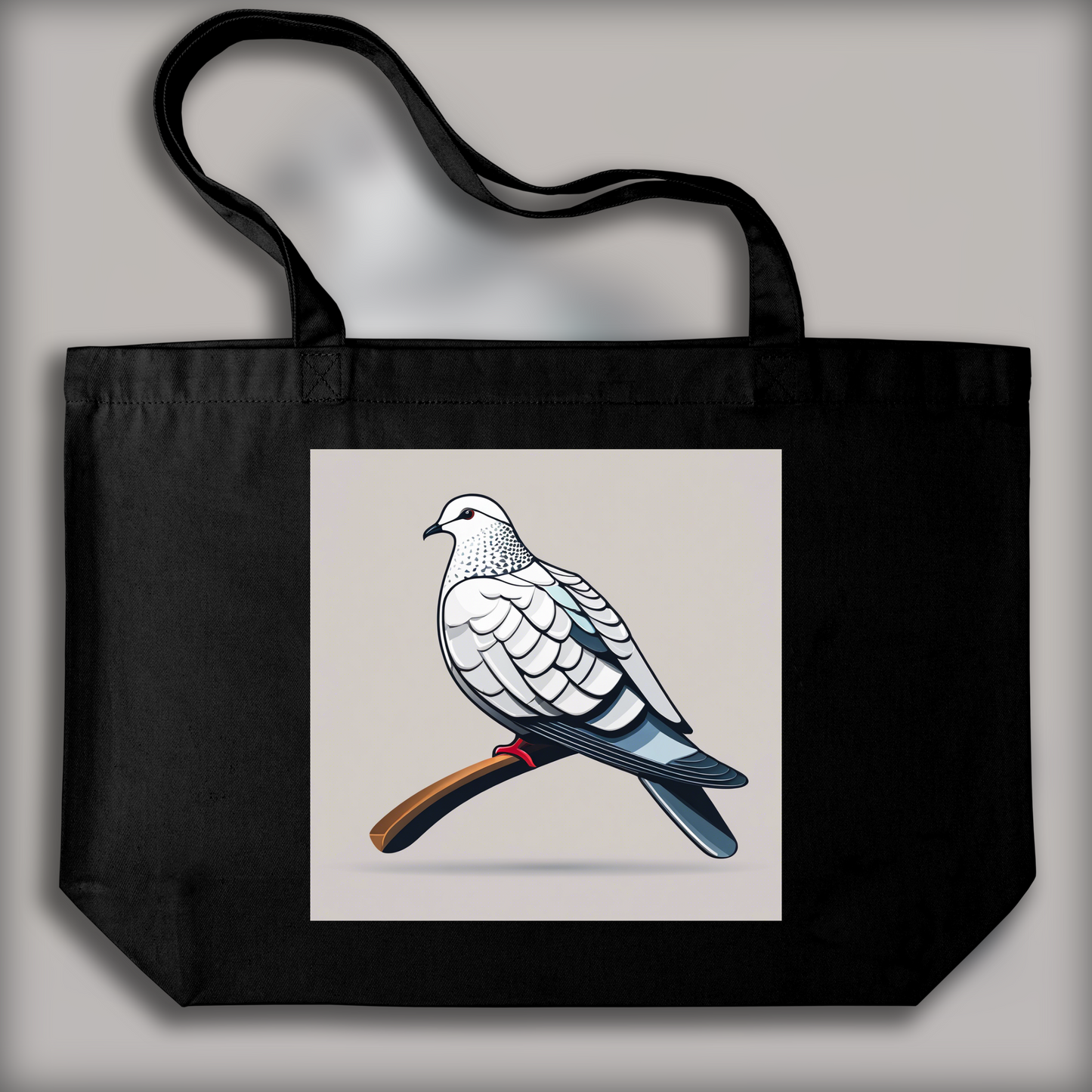 Tote bag - Flat icon, Dove - 3793157570