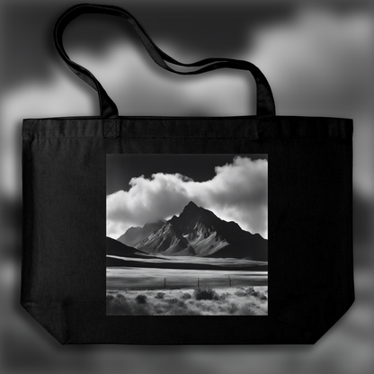 Tote bag - Abstract photography, nature and geometric patterns , Mountains - 3249015359