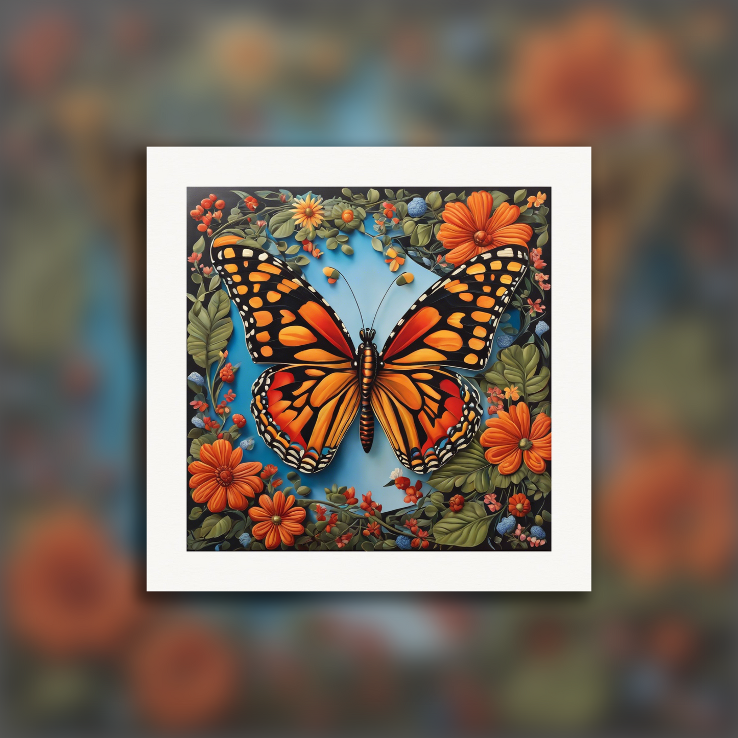 Poster - Late modernism, Butterfly - 3165440363