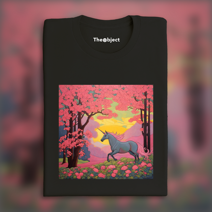 T-Shirt - Paul Ranson, Licorne rose - 2188245025