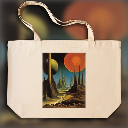 Tote bag - Empire of Dada, Exoplanet landscape - 588445797