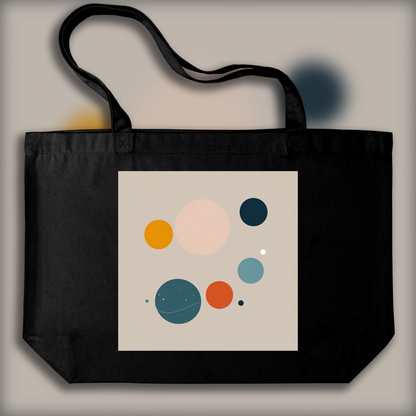 Tote bag - Art abstrait minimaliste, Astronomie - 4008093887