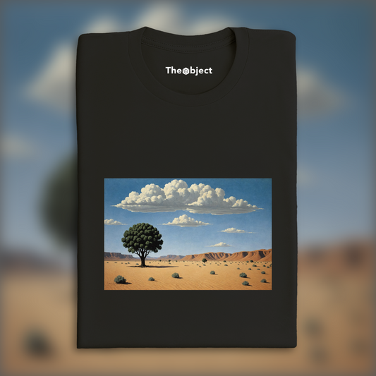 T-Shirt - Belgian surrealism, Desert - 1046193480