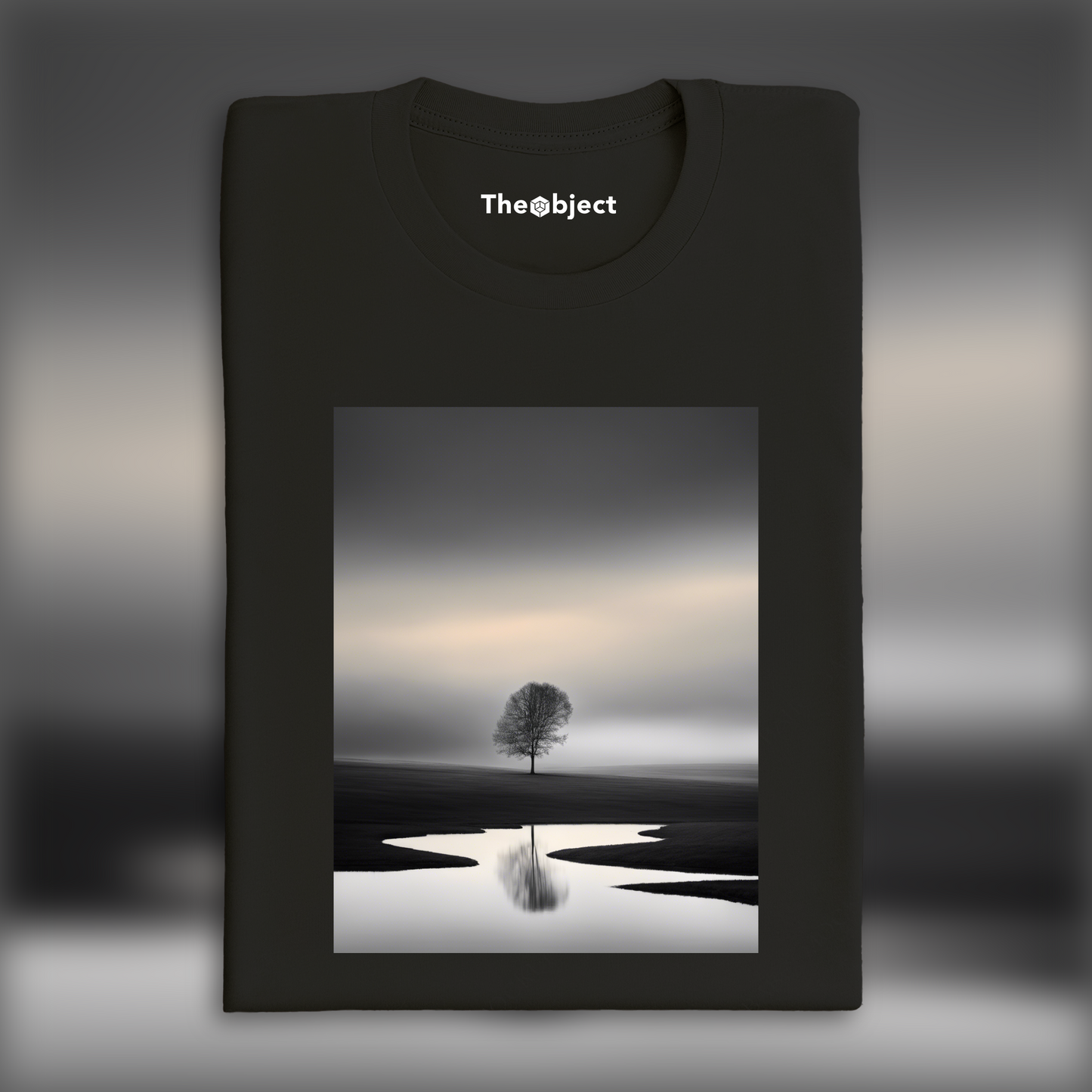 T-Shirt - LONELINESS" REVERBERATION , Landscape - 1700351576