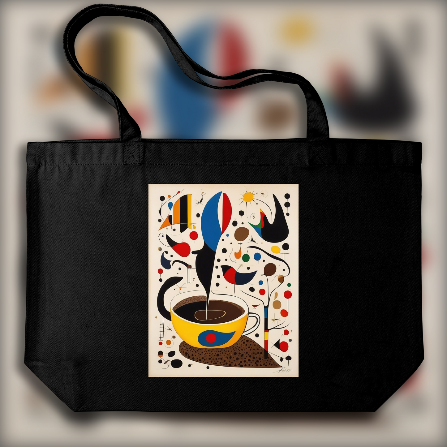 Tote bag - Catalan surrealist movement, Coffee - 1146813475