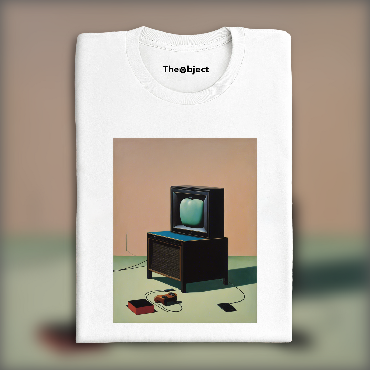 T-Shirt - Belgian surrealism, Video game console - 1133182749