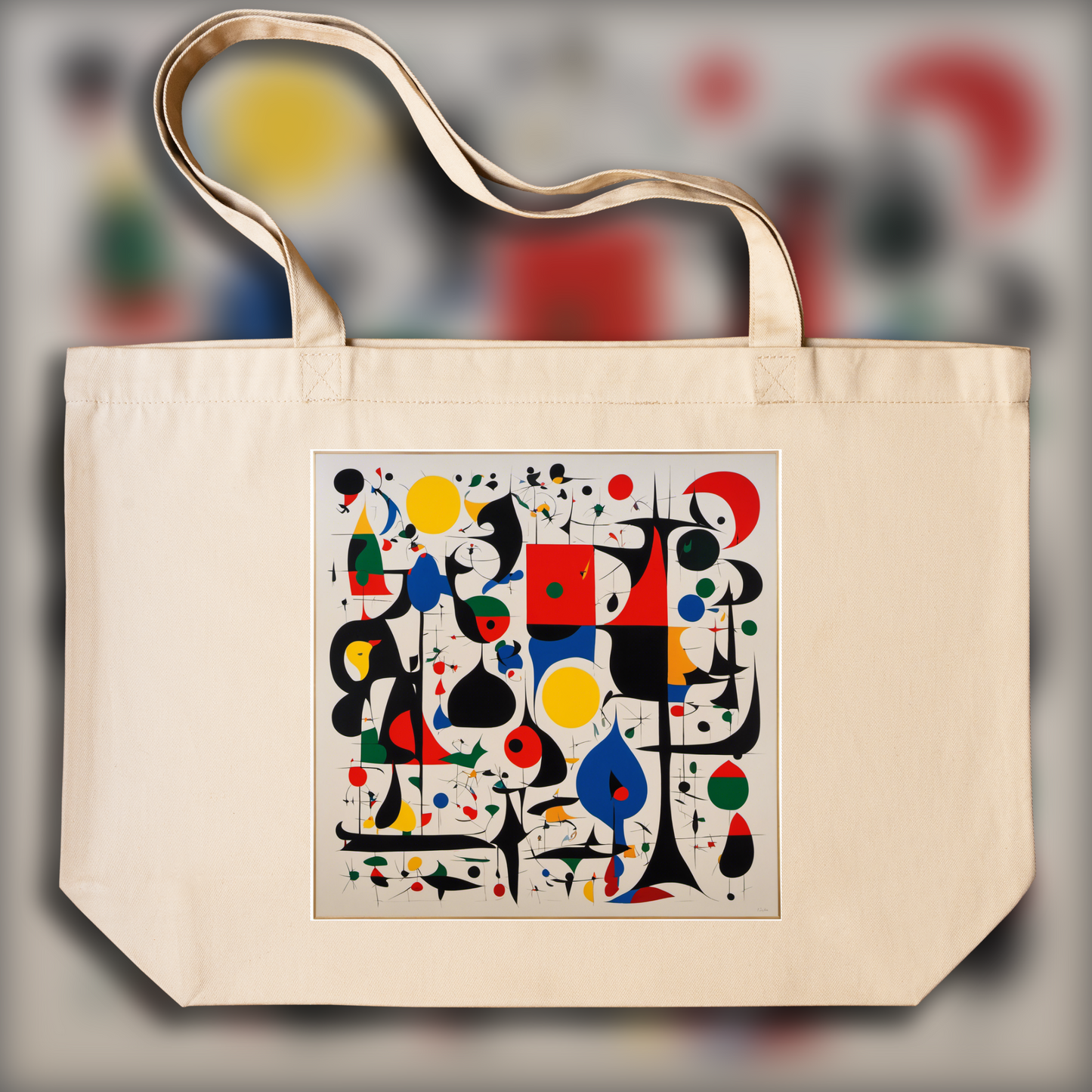 Tote bag - Catalan surrealist movement, Cascade  - 3792017756