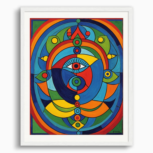 Poster: Grand master of 20th century art, chakra