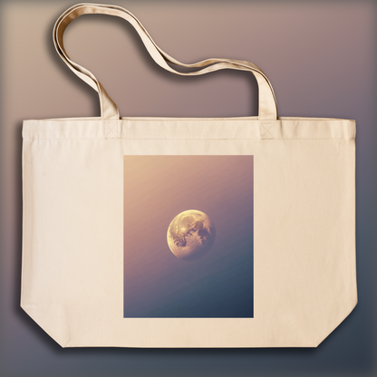 Tote bag - Dégradés abstraits apaisants, Lune - 2773646419