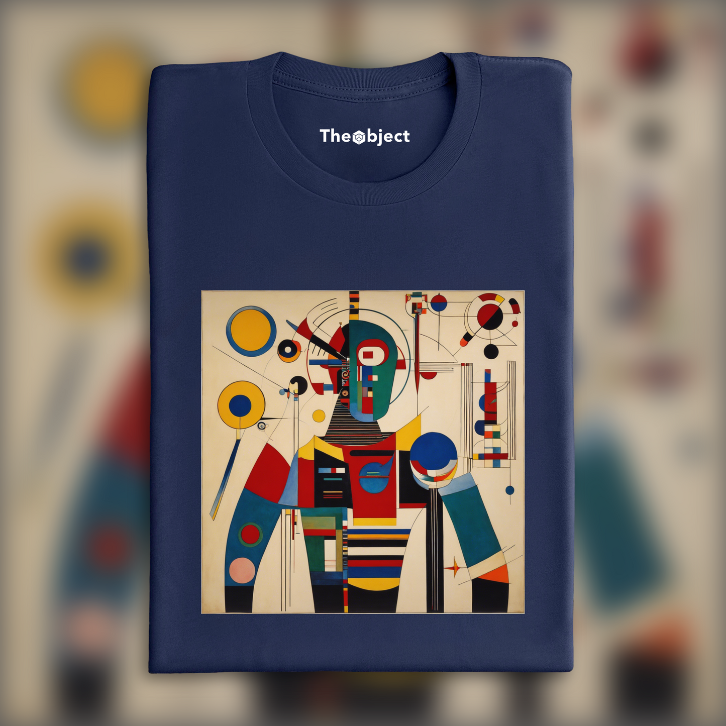 T-Shirt - Art abstrait géométrique, Cyborg - 1920528786