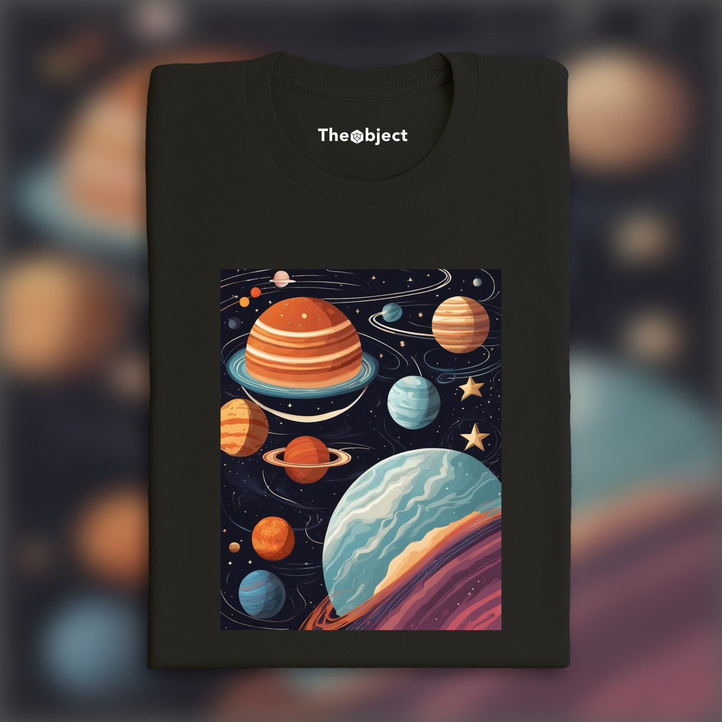 T-Shirt - Illustration épurée américaine, moderne et nerveuse, Astro - 1609277127