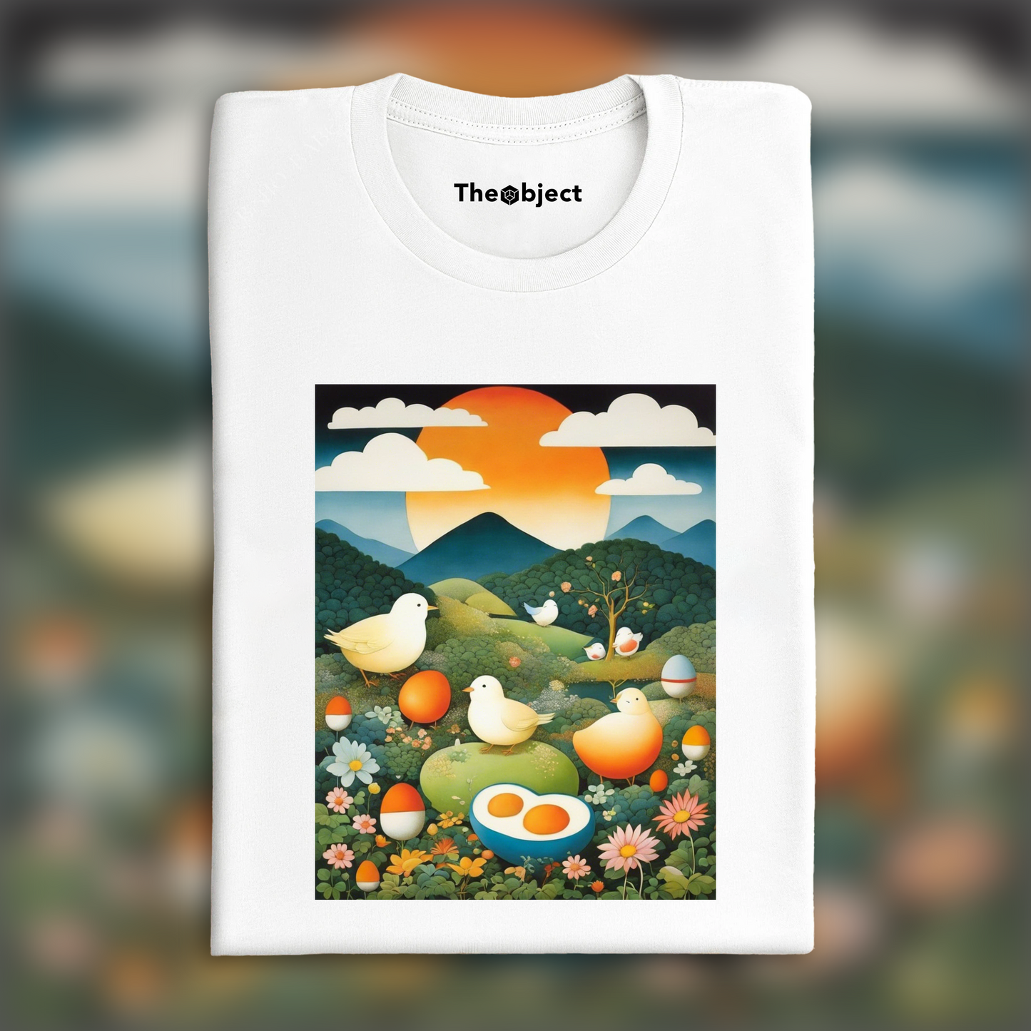 T-Shirt - Japanese Superflat, Egg  - 908639952