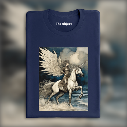 T-Shirt - Illustration enchantée avec thèmes fantastiques, Licorne - 844284776