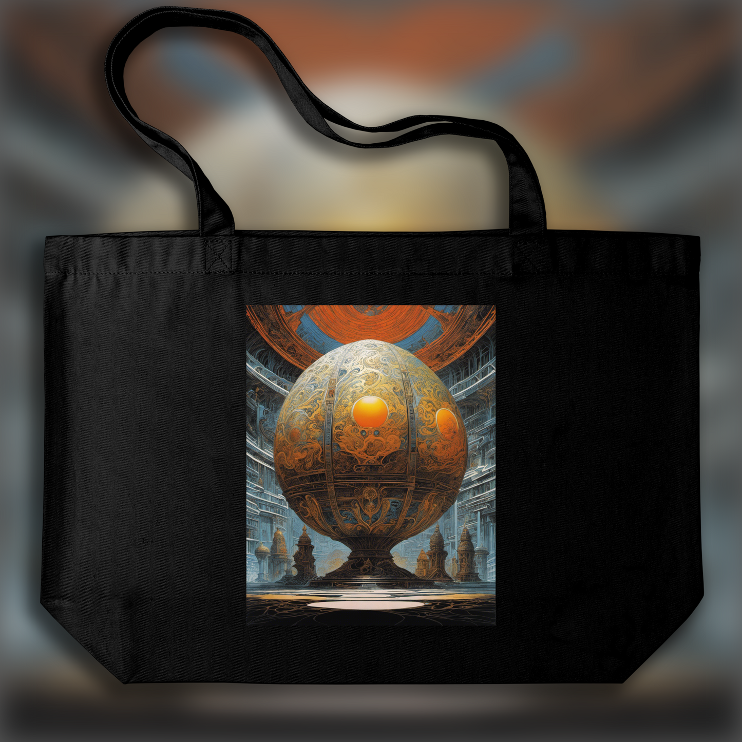 Tote bag - Screaming Metal (comic), Egg - 2556478454