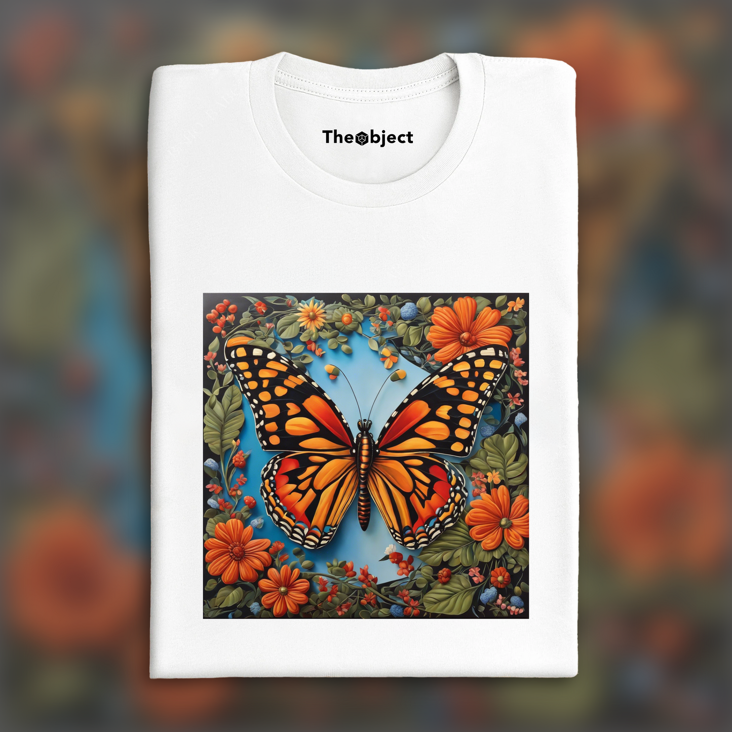 T-Shirt - Late modernism, Butterfly - 3165440363