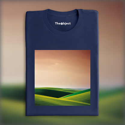 T-Shirt - Abstractions, compositions géométriques dans les paysages, Plume - 937640269