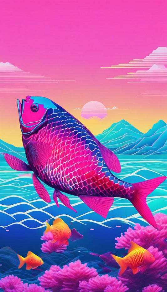 Image - Vaporwave, Poisson - 2557514725