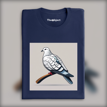 T-Shirt - Flat icon, Dove - 3793157570