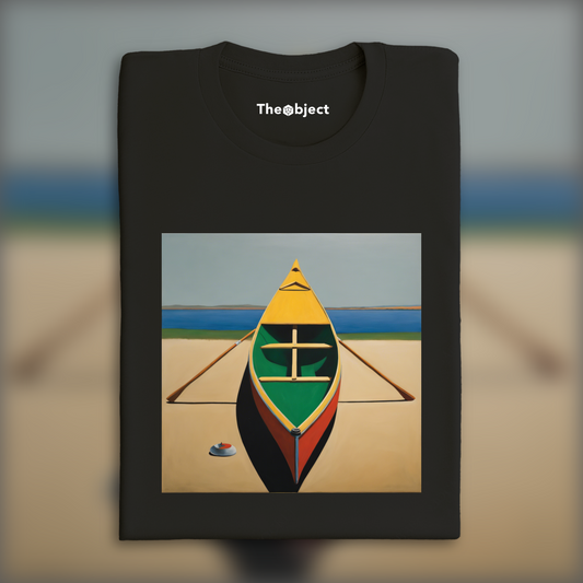 T-Shirt - Scottish painting of abstract expressionism, Canoe - 2467711881
