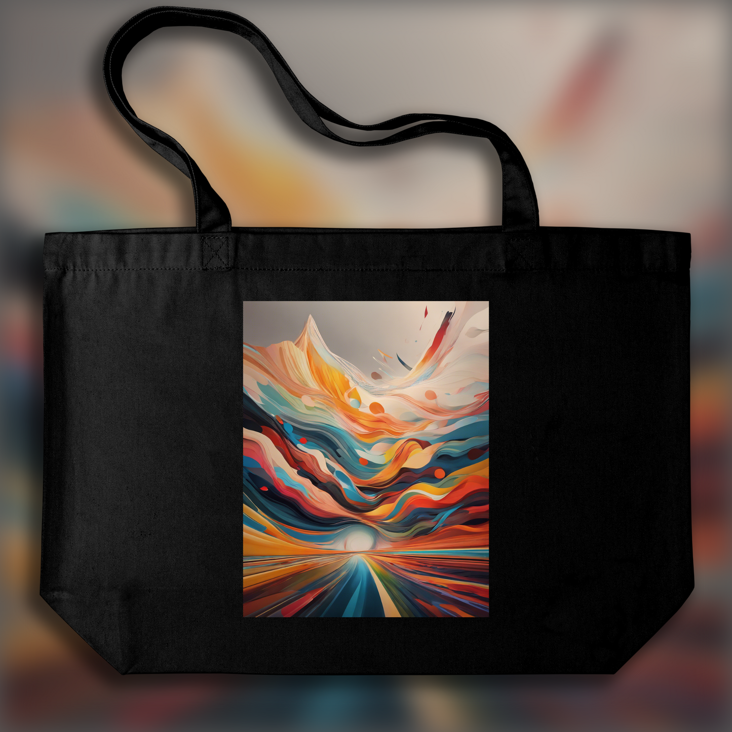 Tote bag - ARTISTIC EUPHORIA, ARTISTIC EUPHORIA - 1815995007