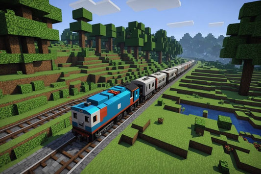 Image - Minecraft, Train - 673608277