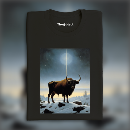 T-Shirt - Paysages envoûtants invoquant l'introspection spirituelle, Astrology, taurus sign - 1593768573