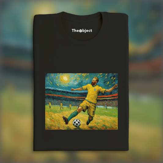 T-Shirt - Vincent Van Gogh, Soccer - 3332079756