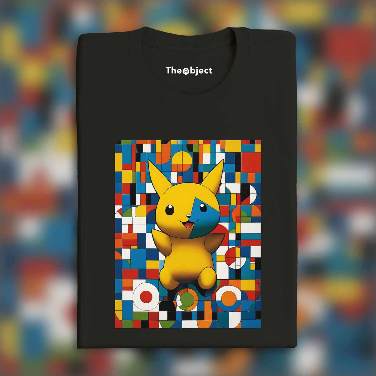 T-Shirt - Abstractions, geometric compositions in landscapes, Pokémon - 3429190399