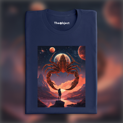 T-Shirt - Lo-fi, Astrology, scorpio sign - 2021413812