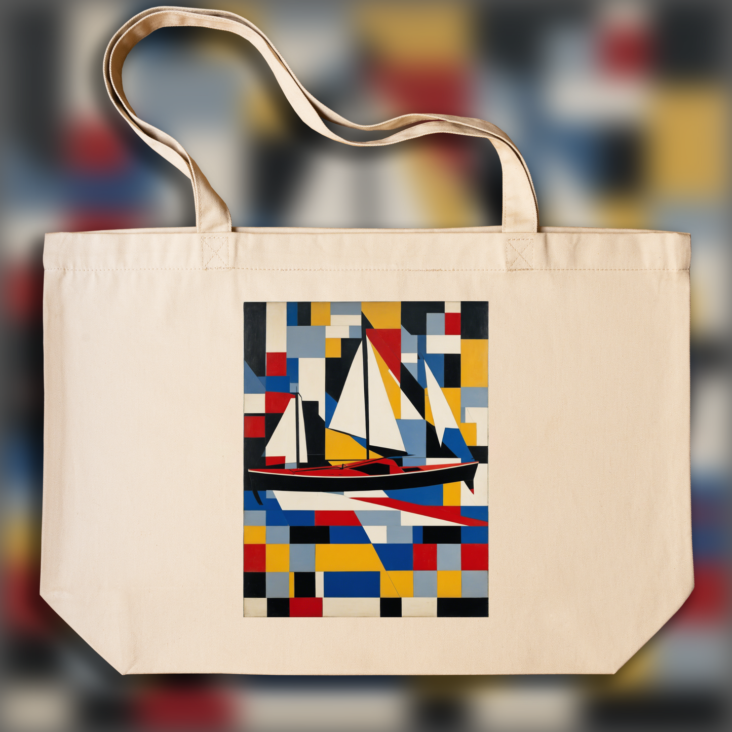 Tote bag - Art De Stijl, Kayak  - 1526949240