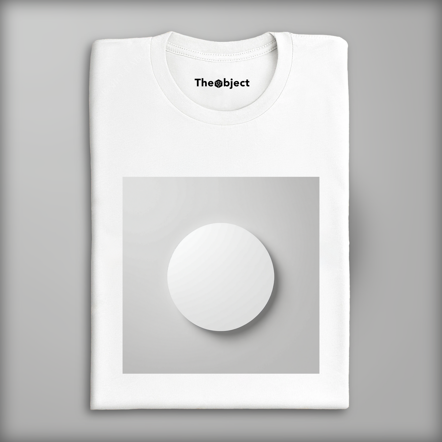 T-Shirt - L'art du minimalisme, un cercle - 4037156131