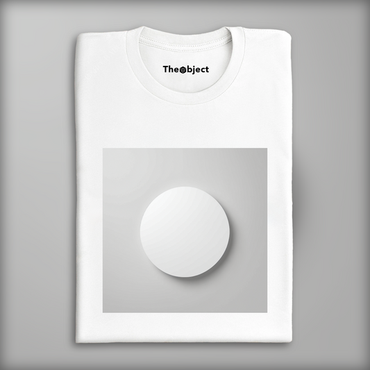 T-Shirt - Minimalism art, a circle - 4037156131