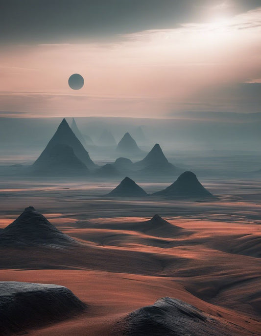 Image - Paysage exoplanète - 2381193505