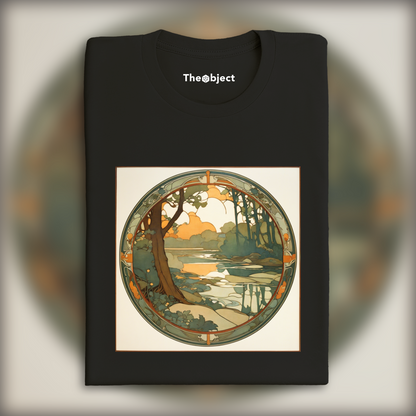 T-Shirt - Mucha, Rivière - 989873976