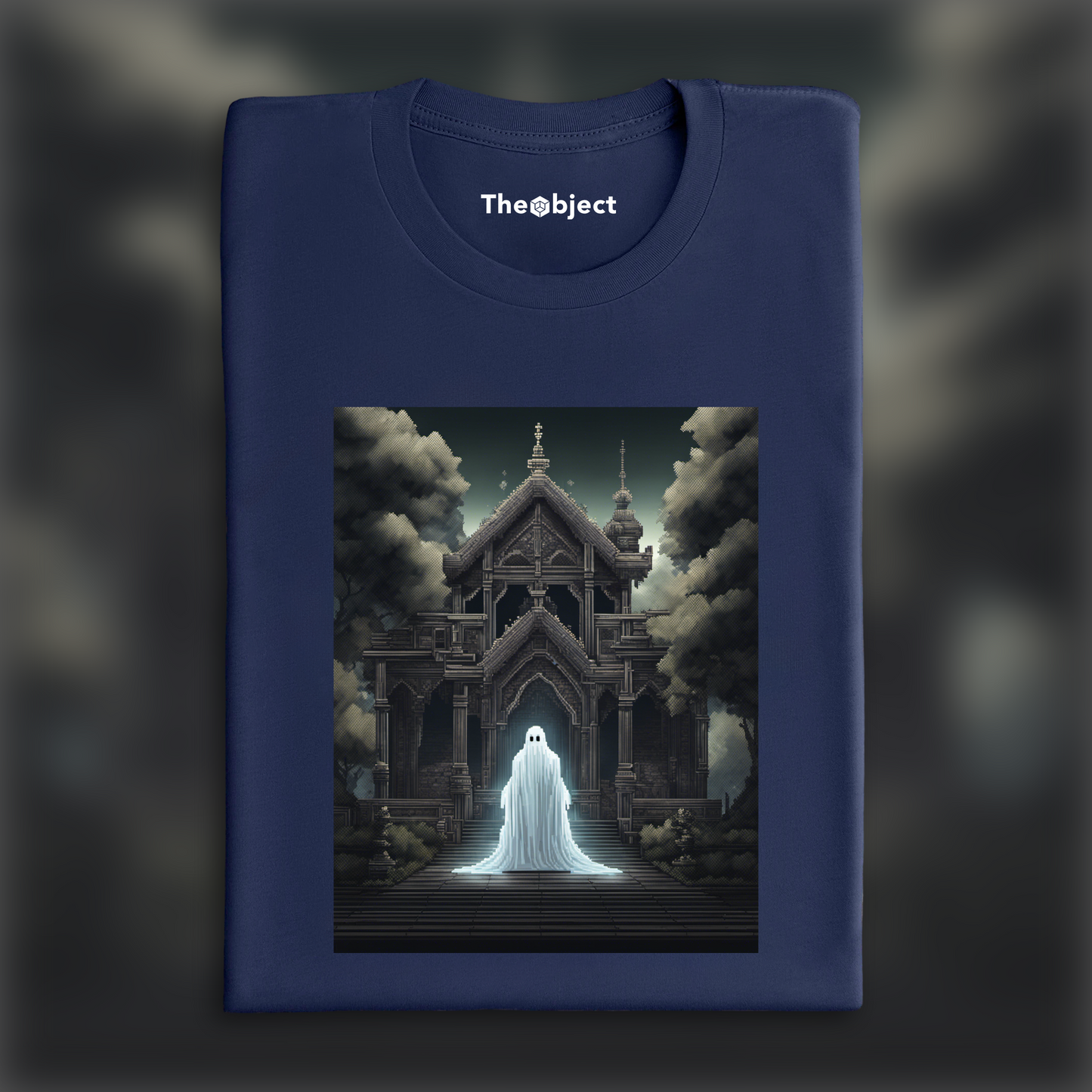 T-Shirt - Pixel art, Ghost - 2889822469