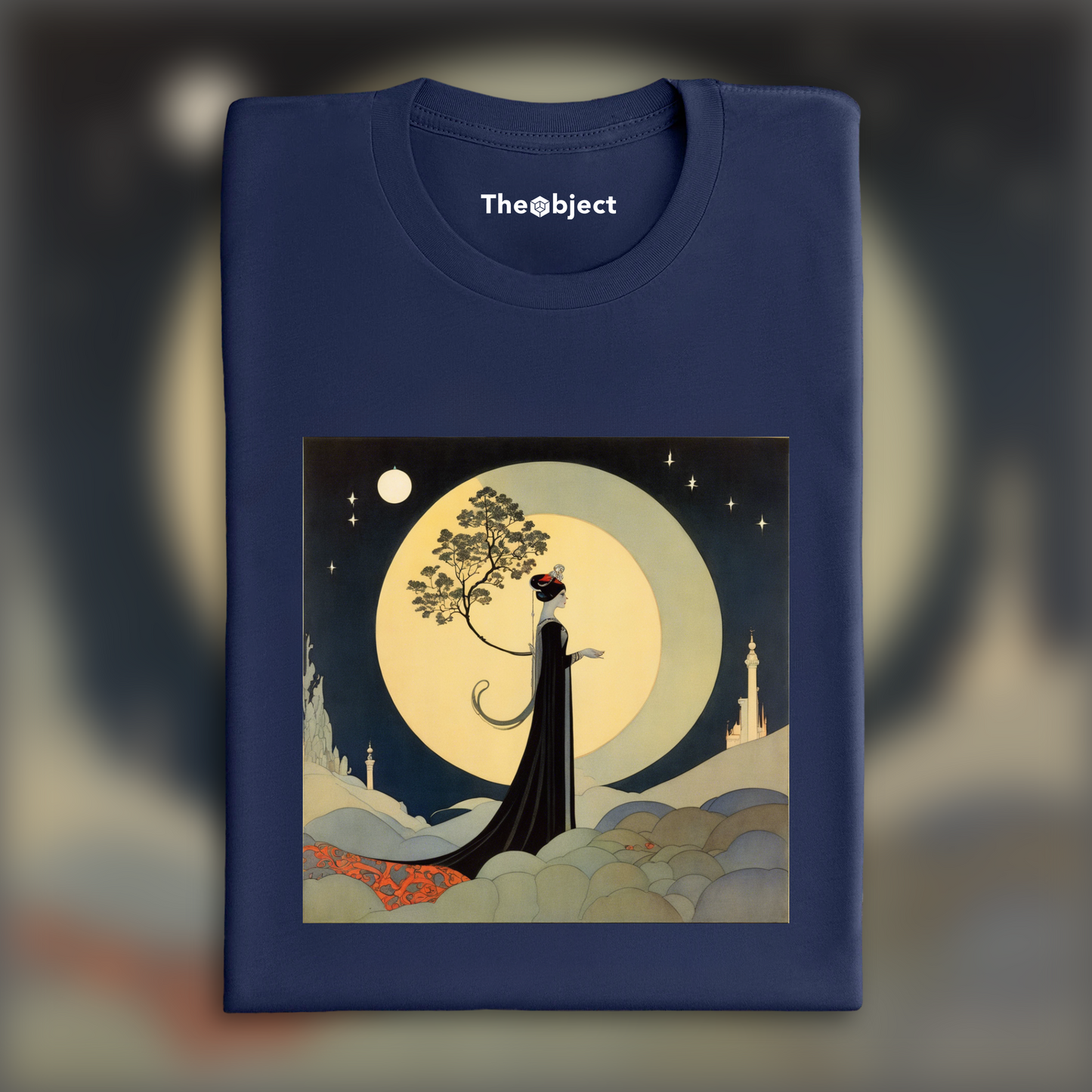 T-Shirt - Whimsical American illustration with enchanting and fantastical elements, Shadow - 2520635280