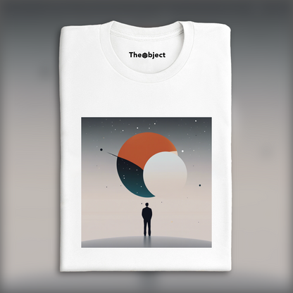 T-Shirt - Minimalist abstract art, Astronomy - 2630123579