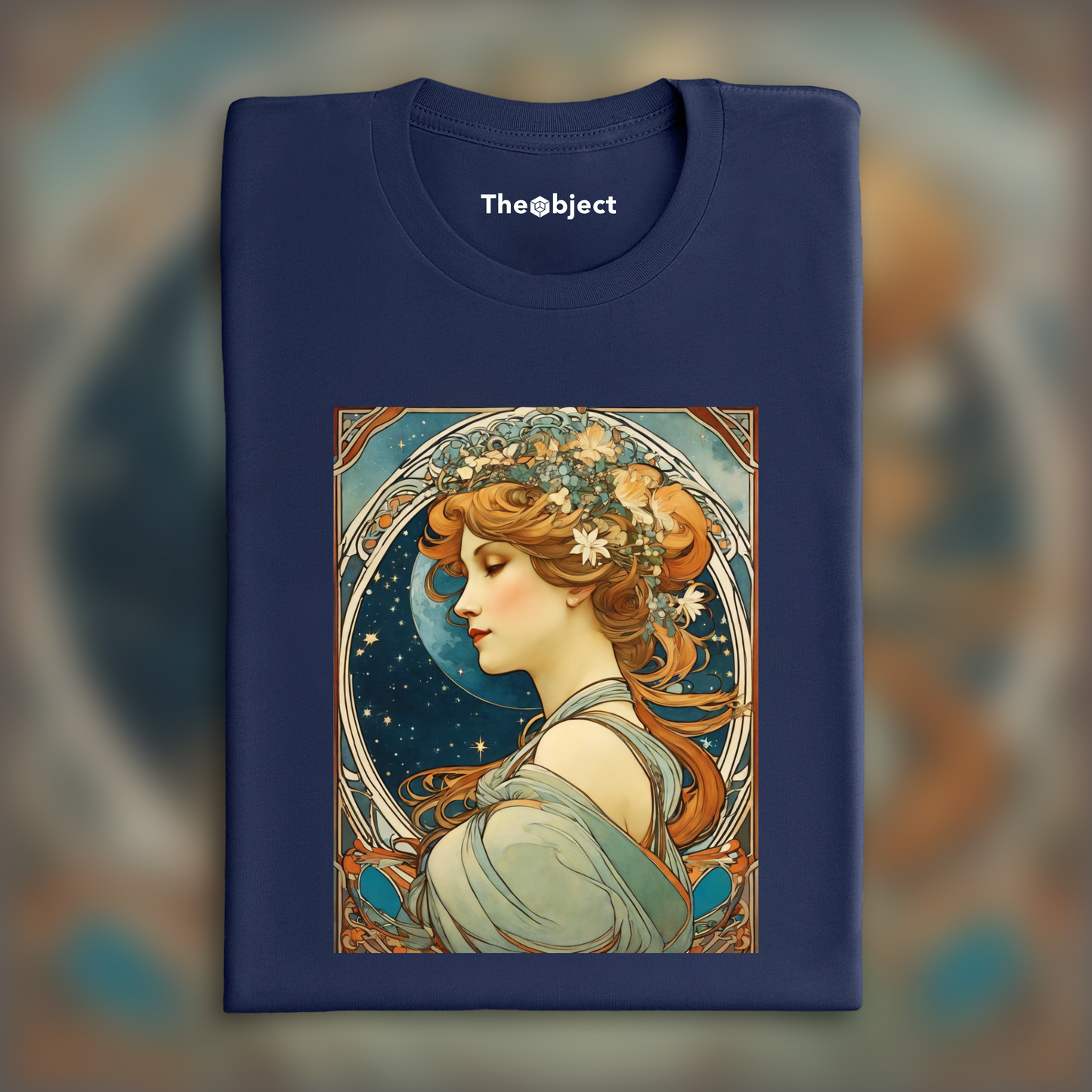 T-Shirt - Enchanting fusion of ornate lines and flowing shapes, Astro - 892631478