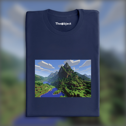 T-Shirt - Minecraft, mountain - 3688758426